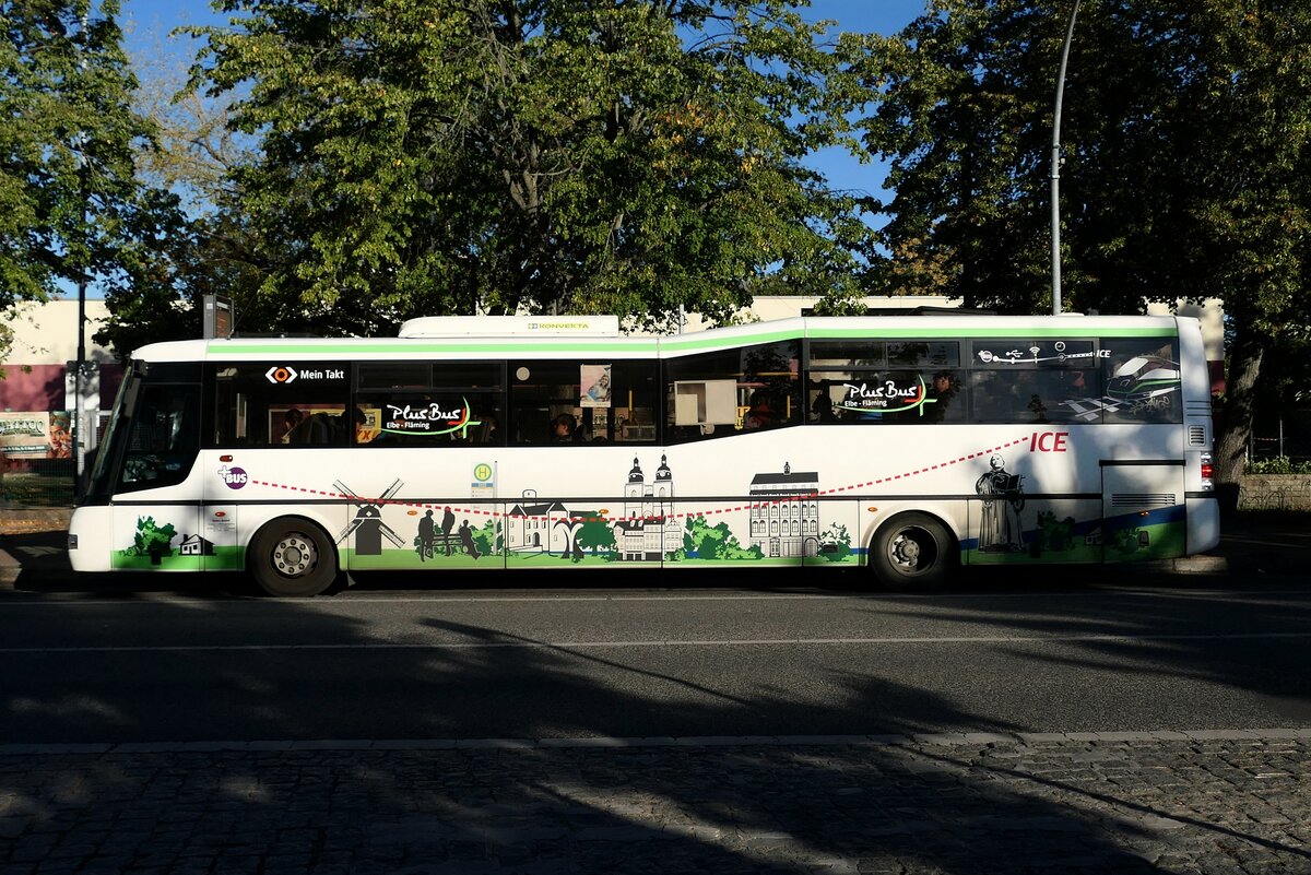 SOR CN 12,   Nr.0643, Vetter Verkehrsbetriebe GmbH, Linie 620, Teltow-Stadt im September 2025. /PlusBus