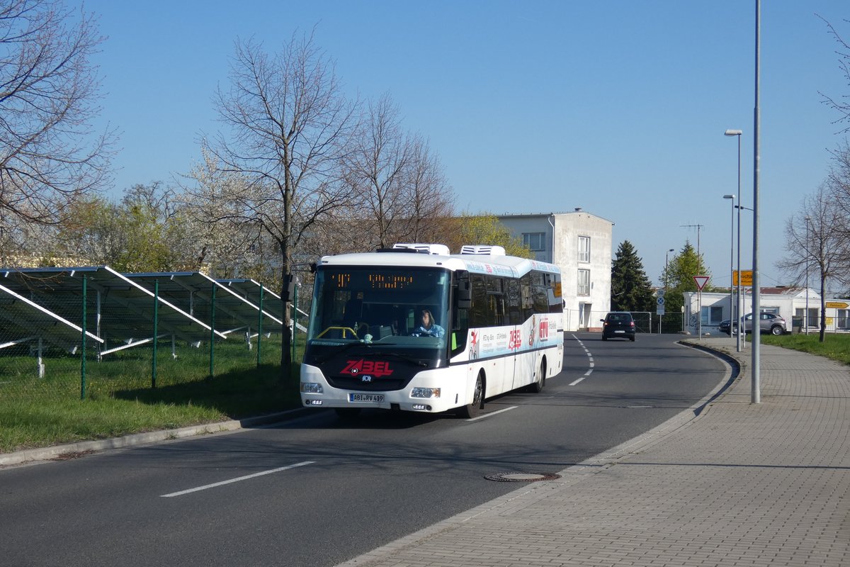SOR CN12 der Regionalverkehr Bitterfeld GmbH. 