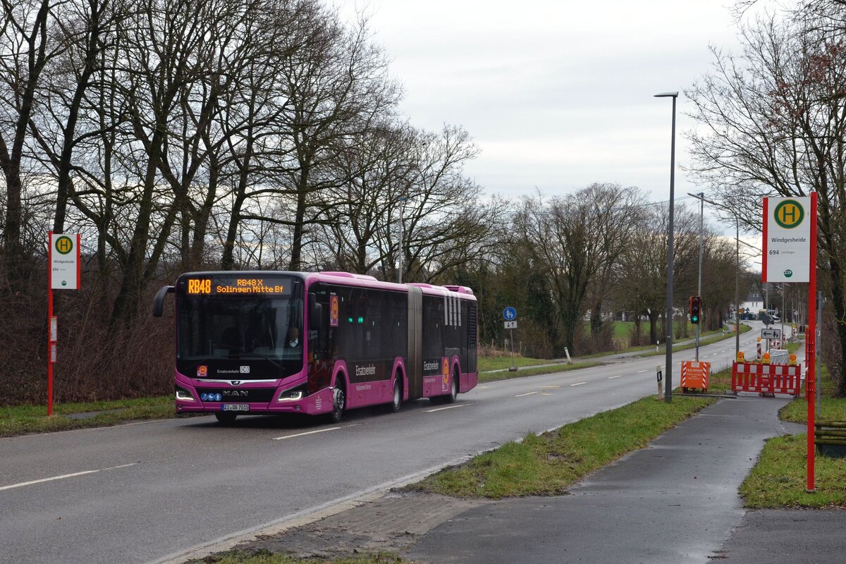 Spree-Neiße-Bus
ZI-DB 7015
SEV Linie RB48X, Solingen Mitte
Leichlingen, Windgesheide
19.02.2026