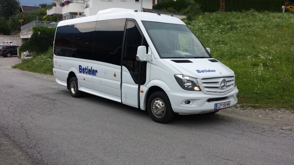 Sprinter 519 cdi von Bstieler Busreisen nach seiner Abholung 05 2015