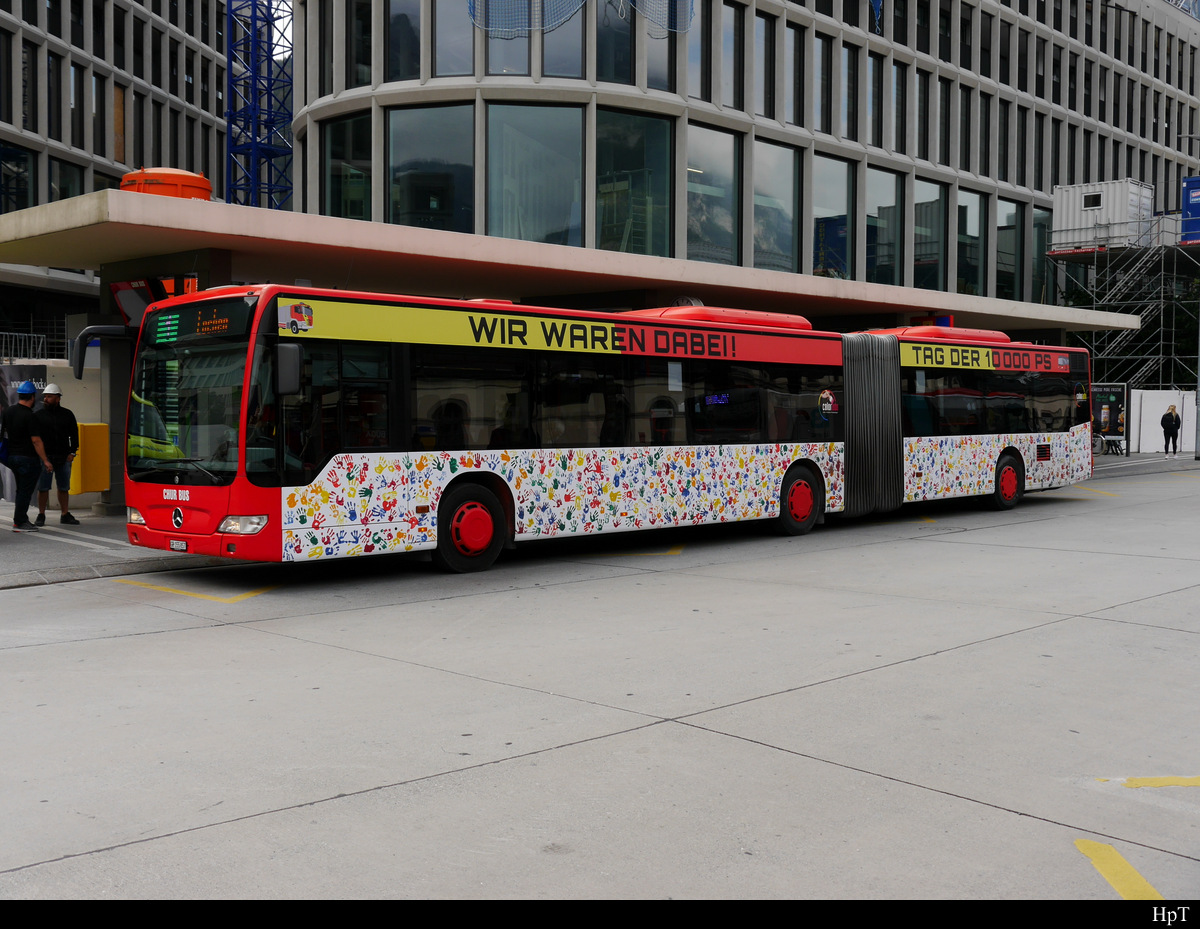 Stadtbus Chur - Mercedes Citaro GR 155857 in Chur am 19.09.2019