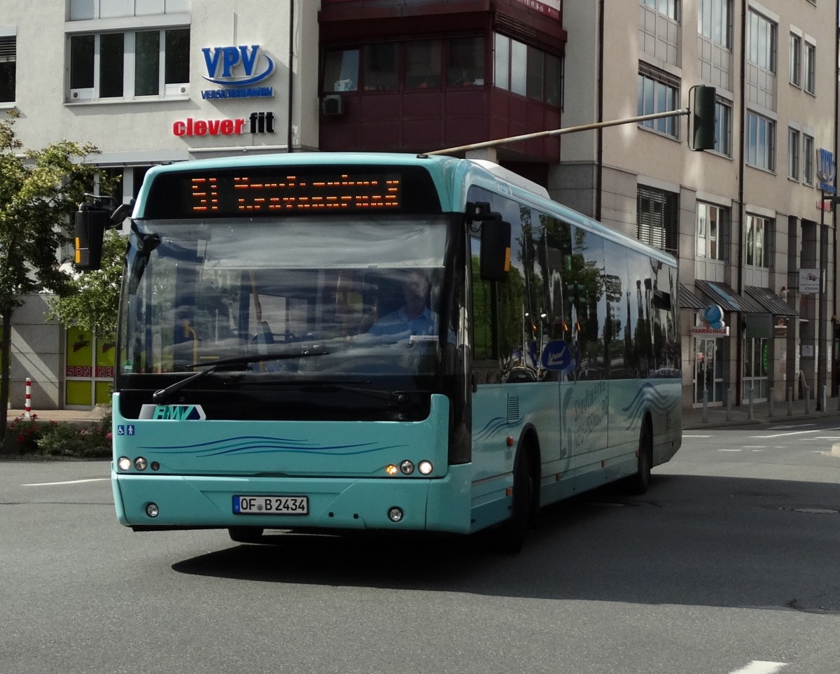 Stadtwerke Neu-Isenburg VDL Berkhof Ambassador 200 am 14.07.14 auf der 51 