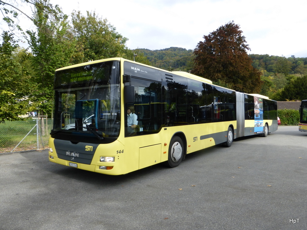 STI - MAN Lion`s City Nr.144 BE 801144 in Thun am 08.10.2014