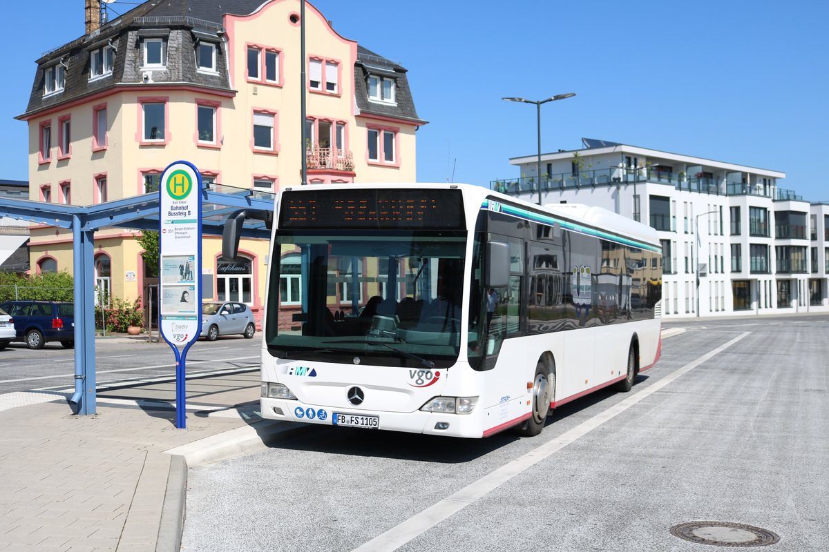 Stroh Bus Mercedes Benz Citaro 1 Facelift Ü am 30.04.19 in Bad Vilbel 