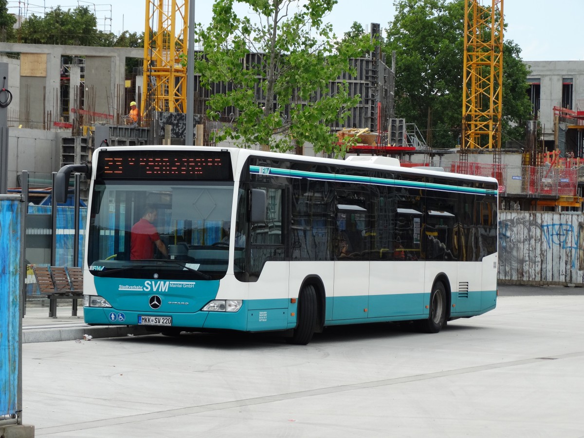 SVM Mercedes Benz Citaro C1 Facelift am 17.07.14 auf der Linie 23 am neuen Freiheitsplatz