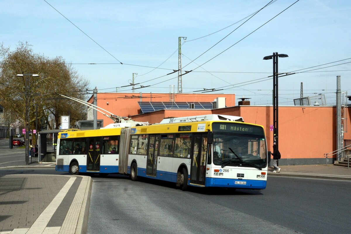 SWS OOM 266
SG-SW 366
Linie 982, Hästen
Solingen Hbf
20.03.2026