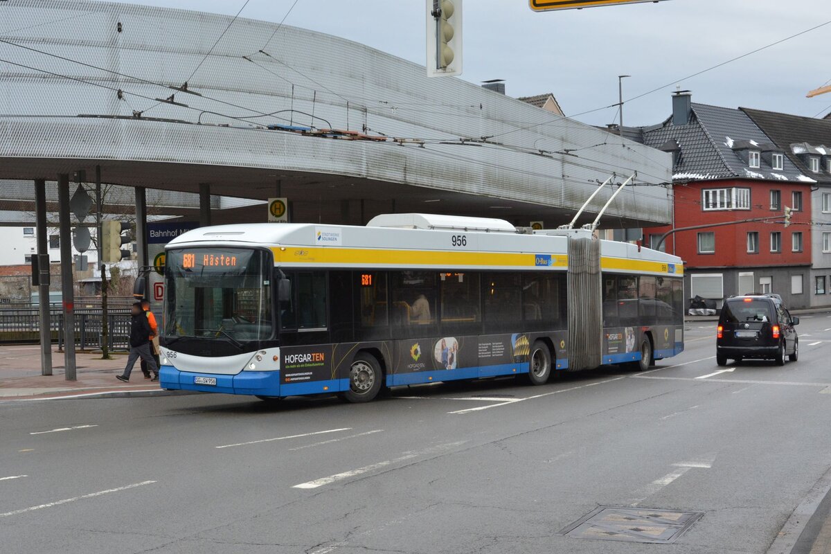 SWS OOM 956
SG-SW 956
Linie 681, Hästen
Solingen, Bahnhof Mitte
19.02.2026