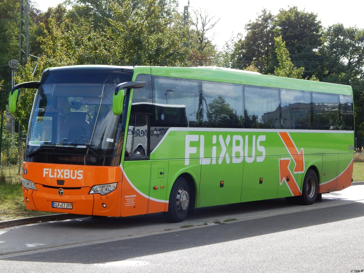 Temsa HD13 von FlixBus/Tholen aus Deutschland in Greifswald am 14.09.2019