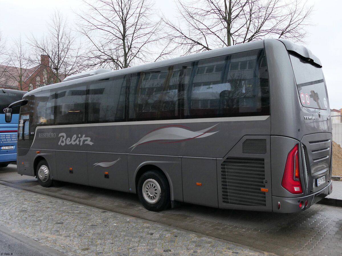 Temsa MD9 von Reisebüro Belitz aus Deutschland in Neubrandenburg am 29.02.2020