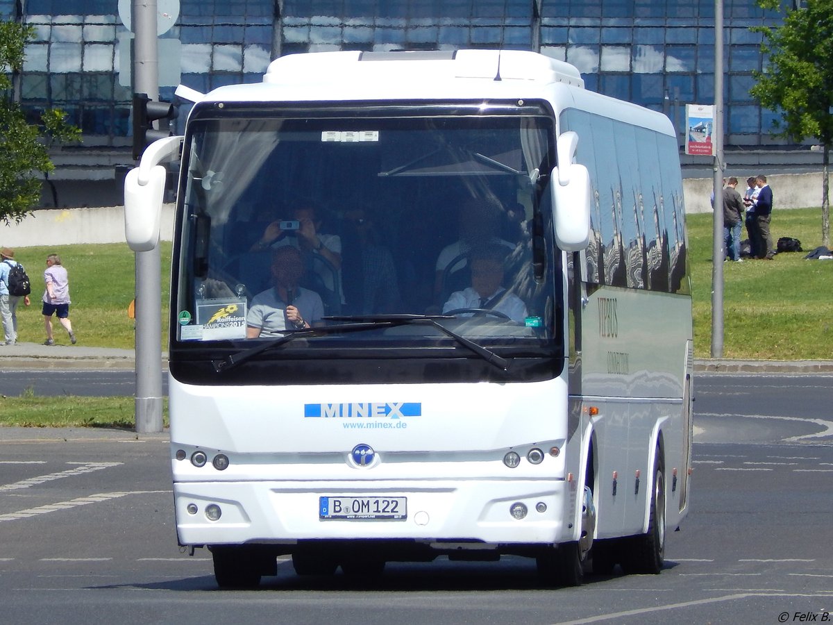 Temsa MD9 von Vip-Bus-Service/Minex aus Deutschland in Berlin am 11.06.2016