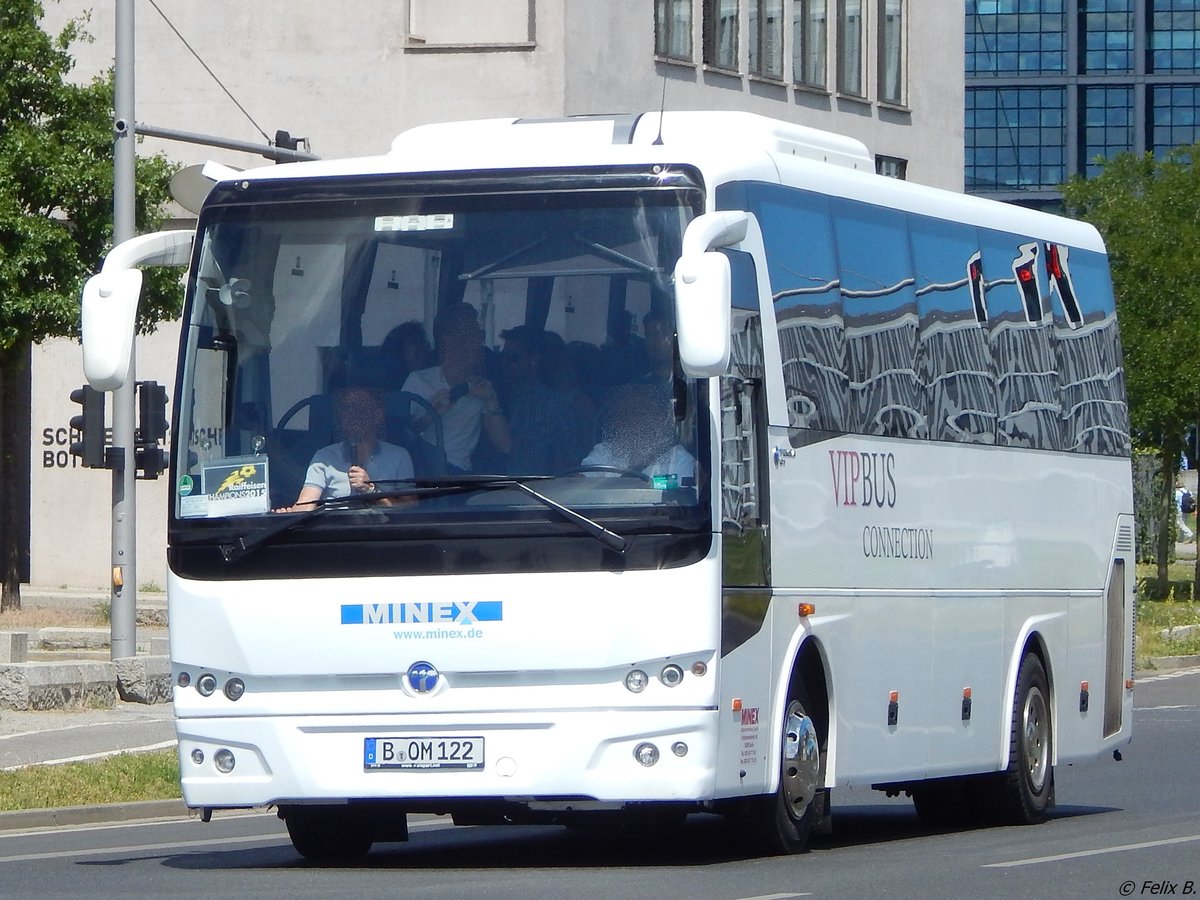 Temsa MD9 von Vip-Bus-Service/Minex aus Deutschland in Berlin am 11.06.2016