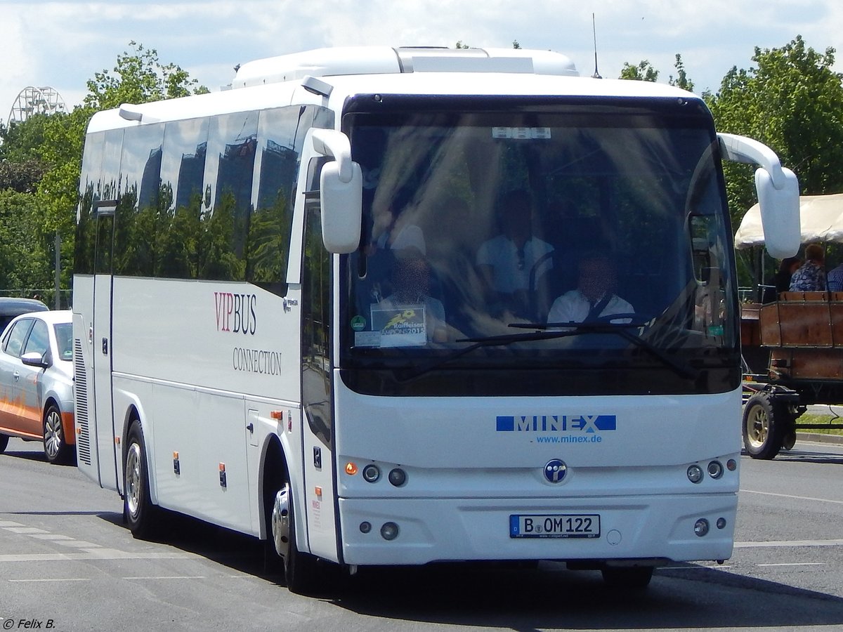 Temsa MD9 von Vip-Bus-Service/Minex aus Deutschland in Berlin am 11.06.2016