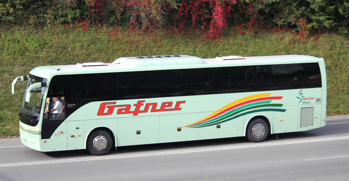 Temsa Safara HD, Gafner Thun (transporteur officiel Wacker Thun - Handball), prs de Berne dbut octobre 2013