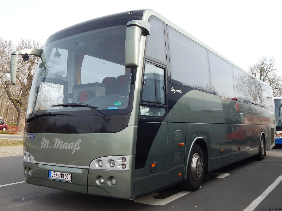 Temsa Safari HD von Plauer Busbetrieb M. Maaß aus Deutschland in Neubrandenburg am 06.03.2019