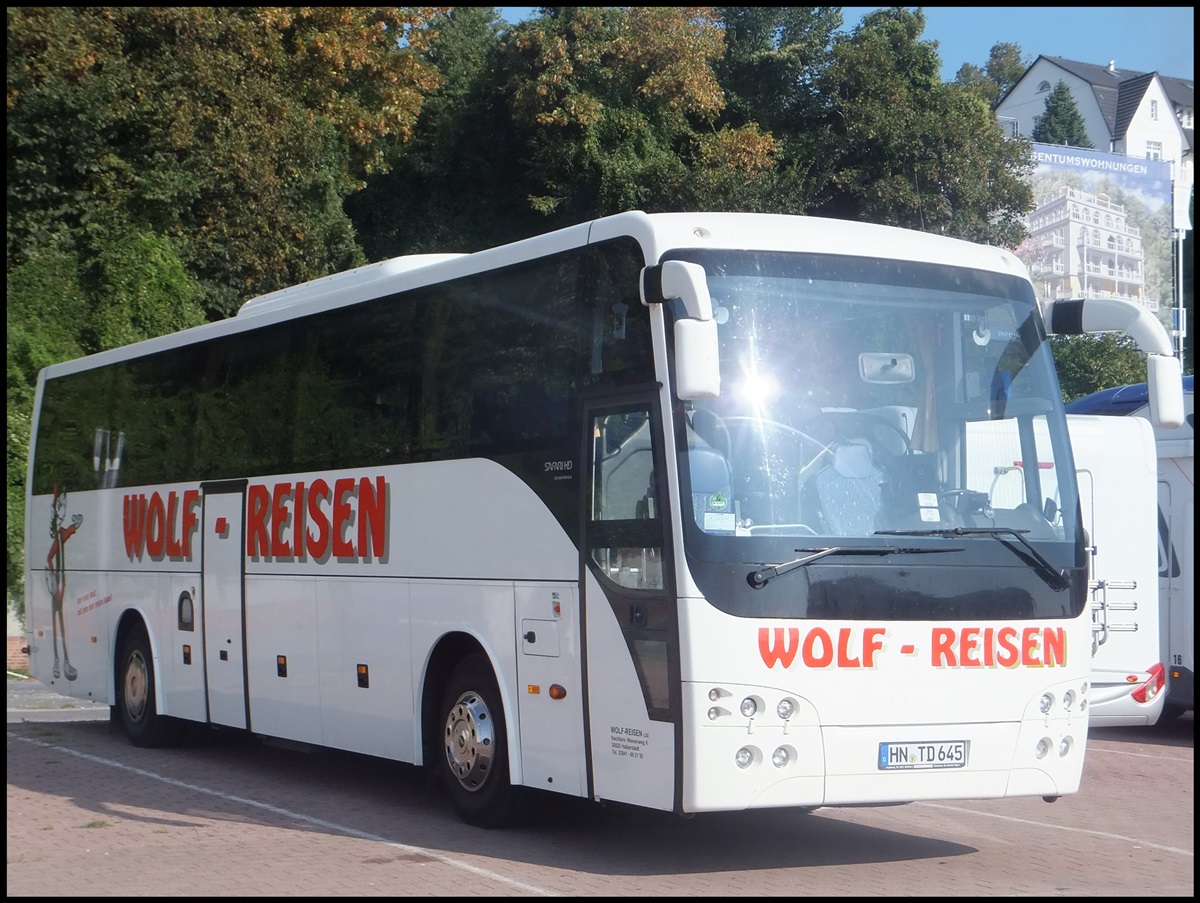 Temsa Safari HD von Wolf-Reisen aus Deutschland im Stadthafen Sassnitz am 14.09.2013