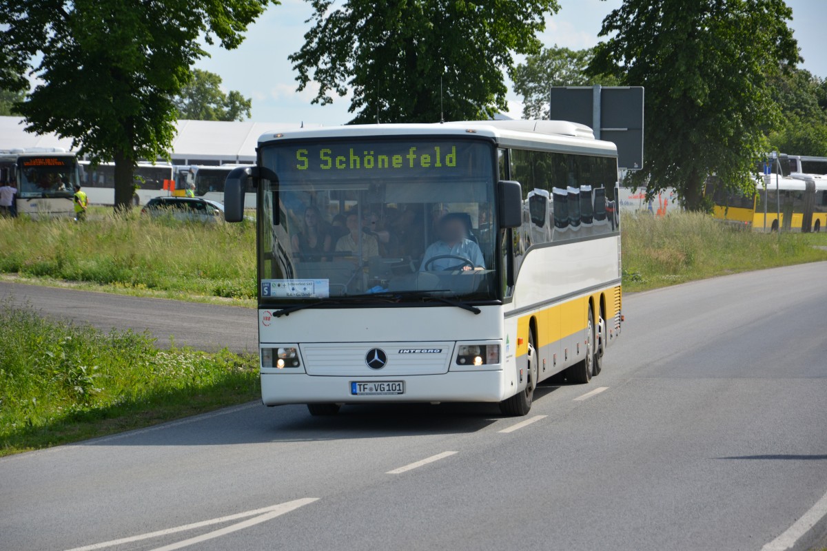 TF-VG 101 am 25.05.2014 unterwegs auf der ILA Sonderlinie S.