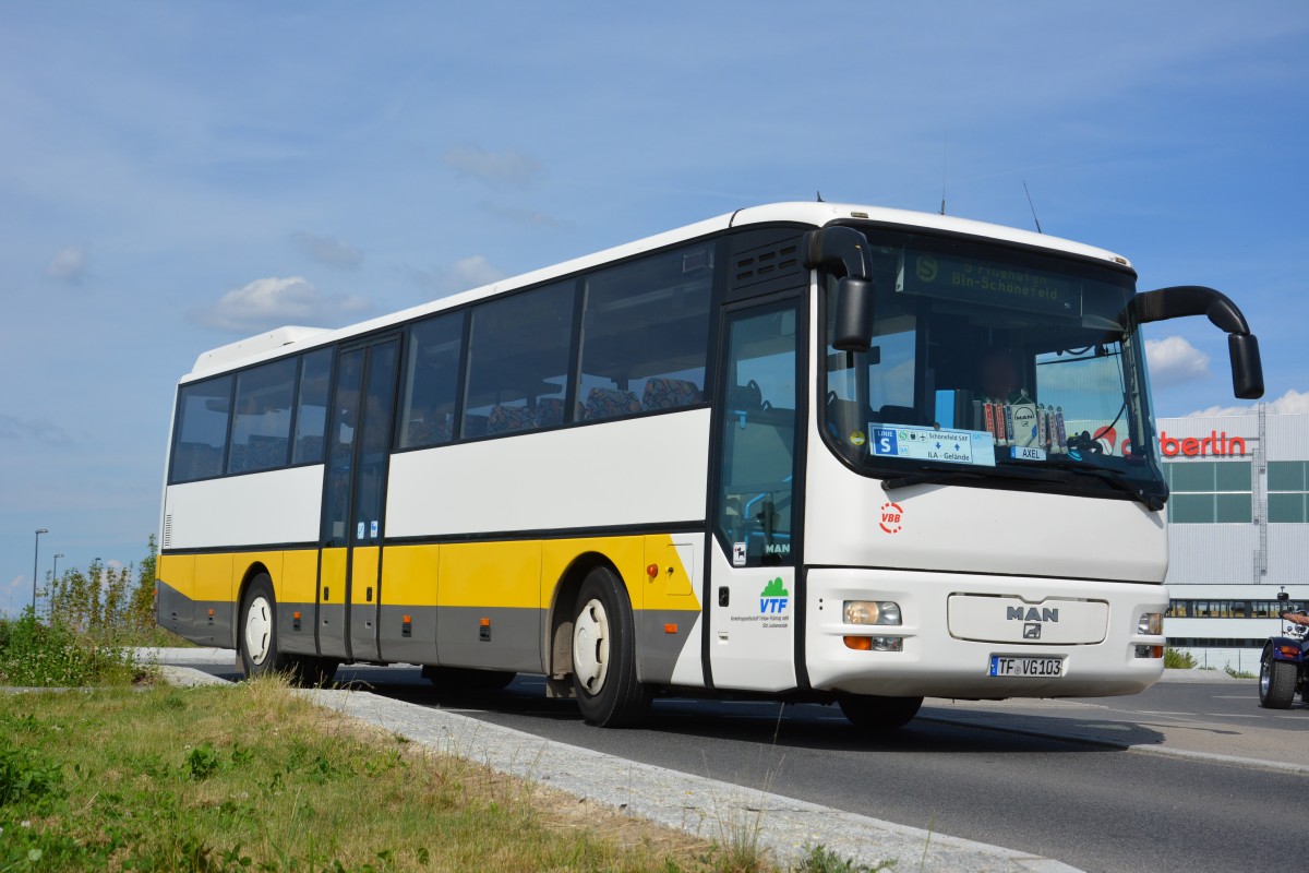 TF-VG 103 am 25.05.2014 unterwegs auf der ILA Sonderlinie S.