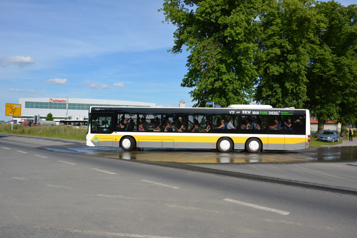 TF-VG 151 ist bei der ILA Sonderfahrt dabei. Aufgenommen am 25.05.2014.