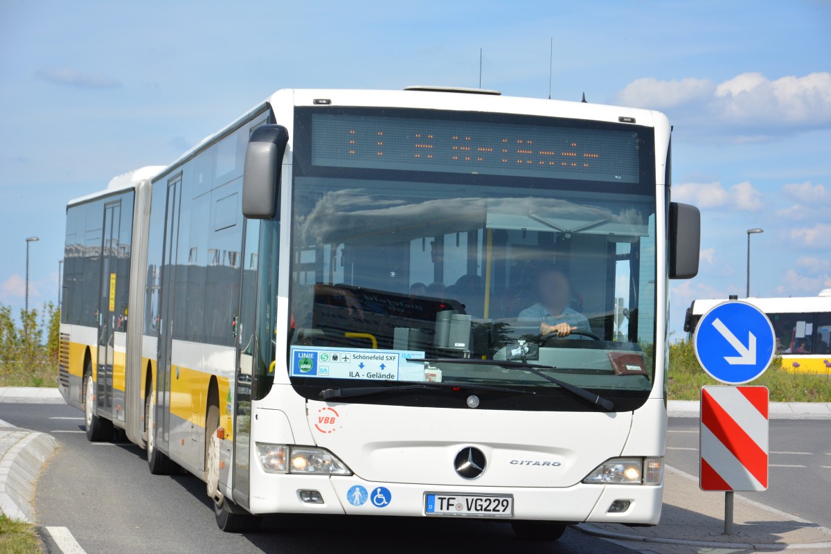 TF-VG 229 am 25.05.2014 unterwegs auf der ILA Sonderlinie S.