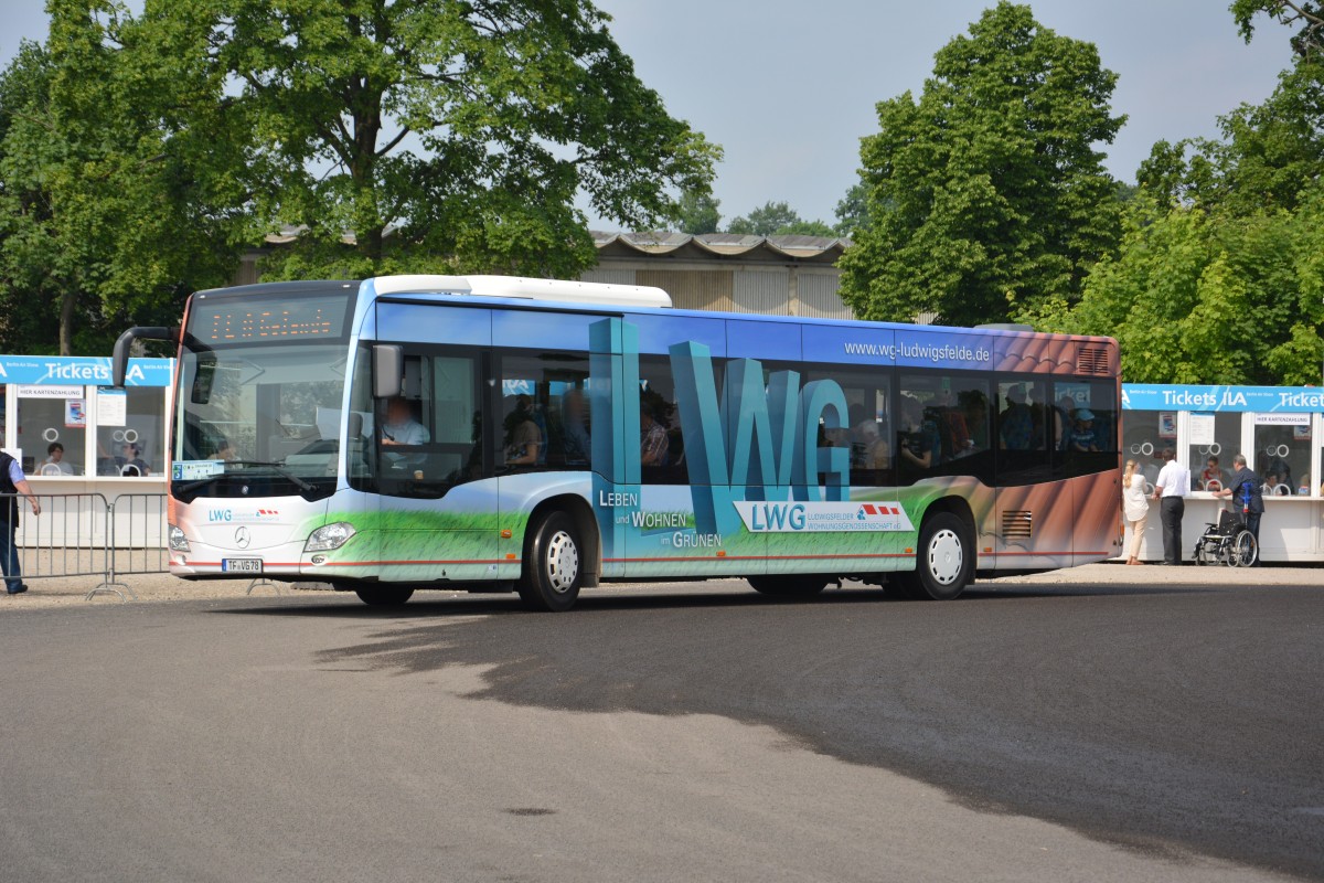 TF-VG 78 auf ILA Sonderfahrt am 23.05.2014.