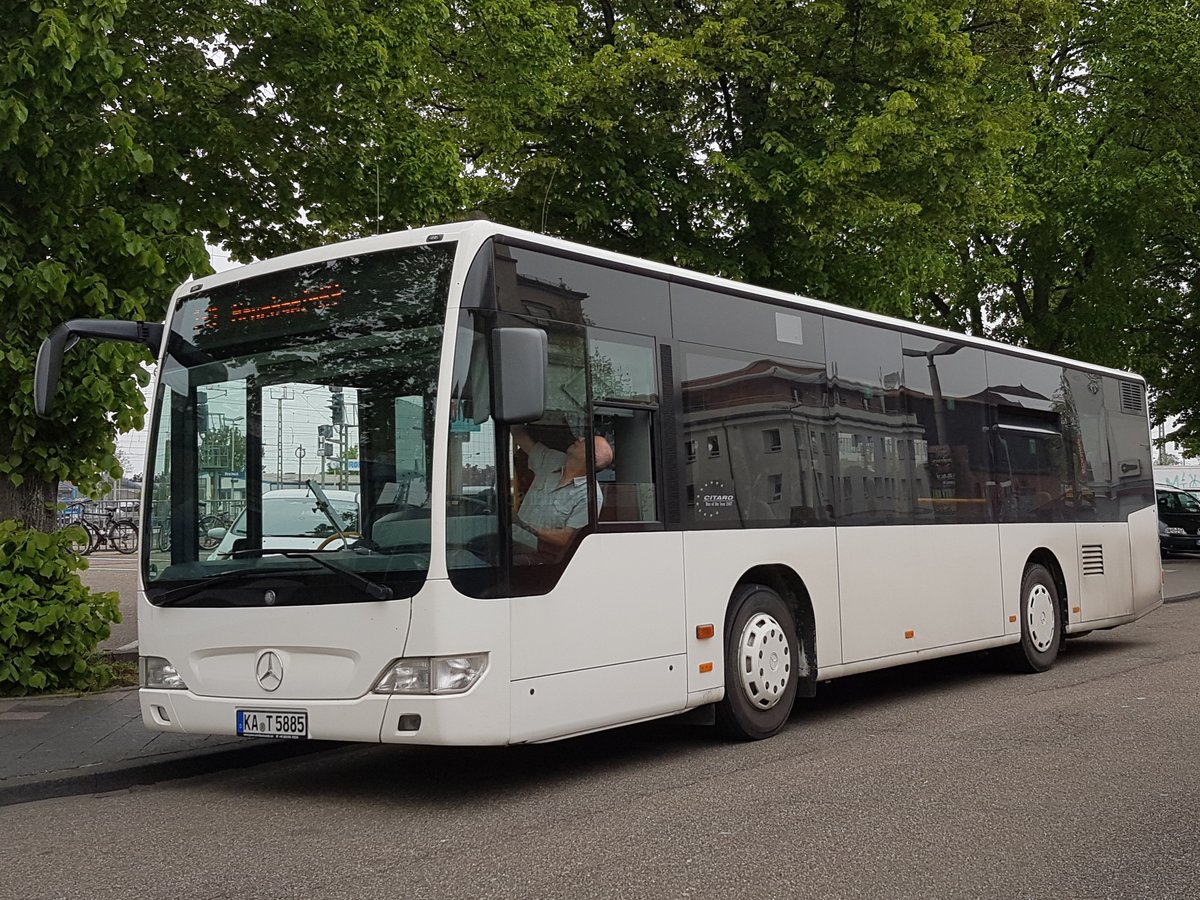 Thome Bus Philippsburg ~ ex Autozentrum Gerresheim Jüchen ~ Mercedes Benz O530 Citaro K ~ April 2019 Bruchsal ~ 131 Bruchsal Bf