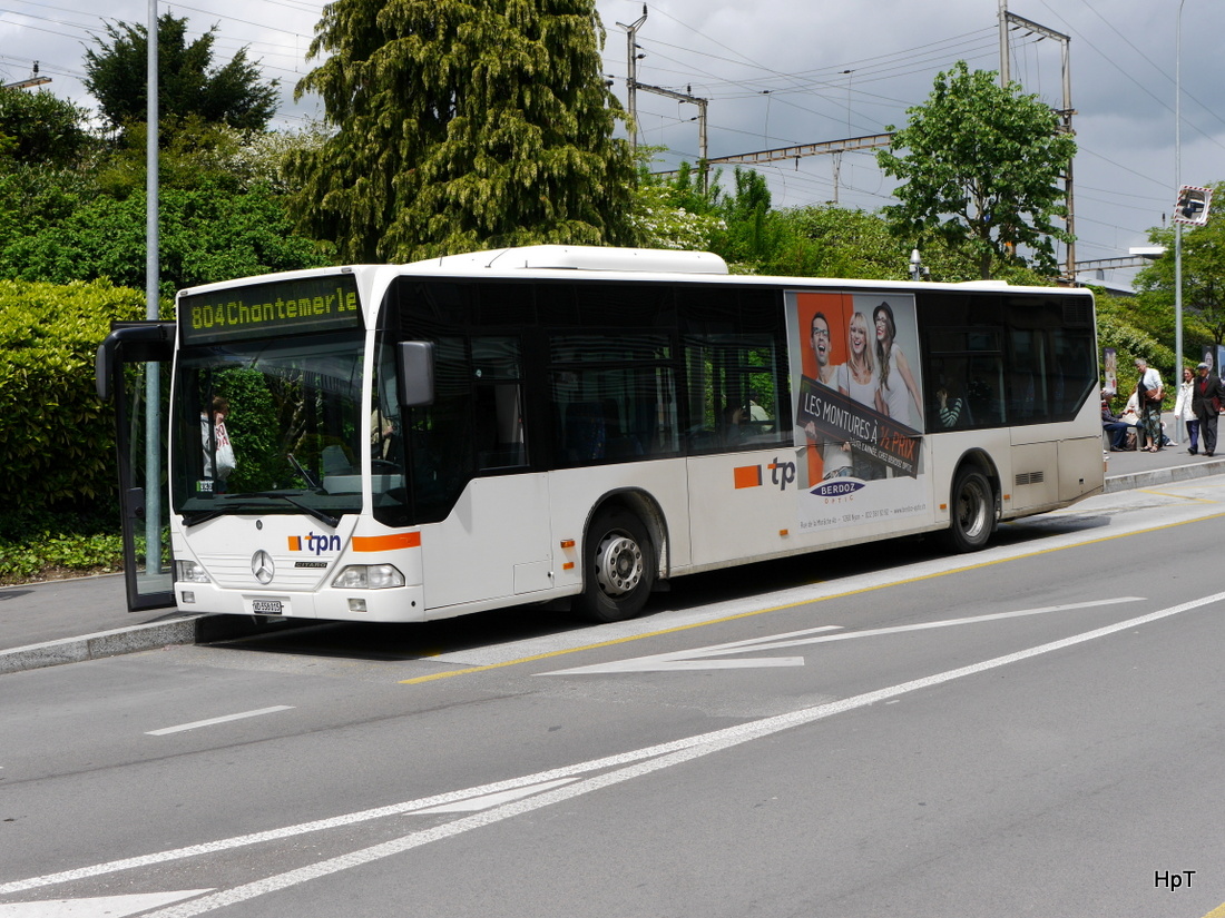 tpn - Mercedes Citaro  VD 558015 in Nyon beim Bahnhof am 06.05.2015