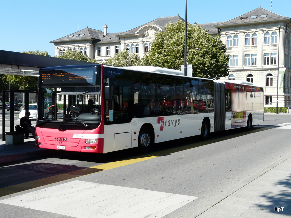 travys - MAN Lion`s City  VD 1255 in Yverdon-les-Bains am 04.09.2013