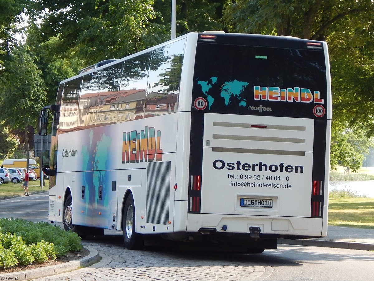 Van Hool EX15 von Heindl aus Deutschland in Stralsund am 26.05.2018
