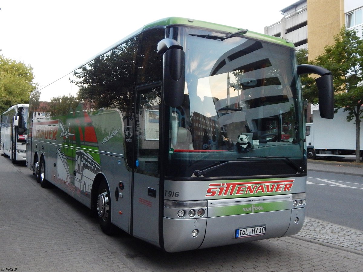 Van Hool T916 von Sittenauer aus Deutschland in Neubrandenburg am 19.08.2018