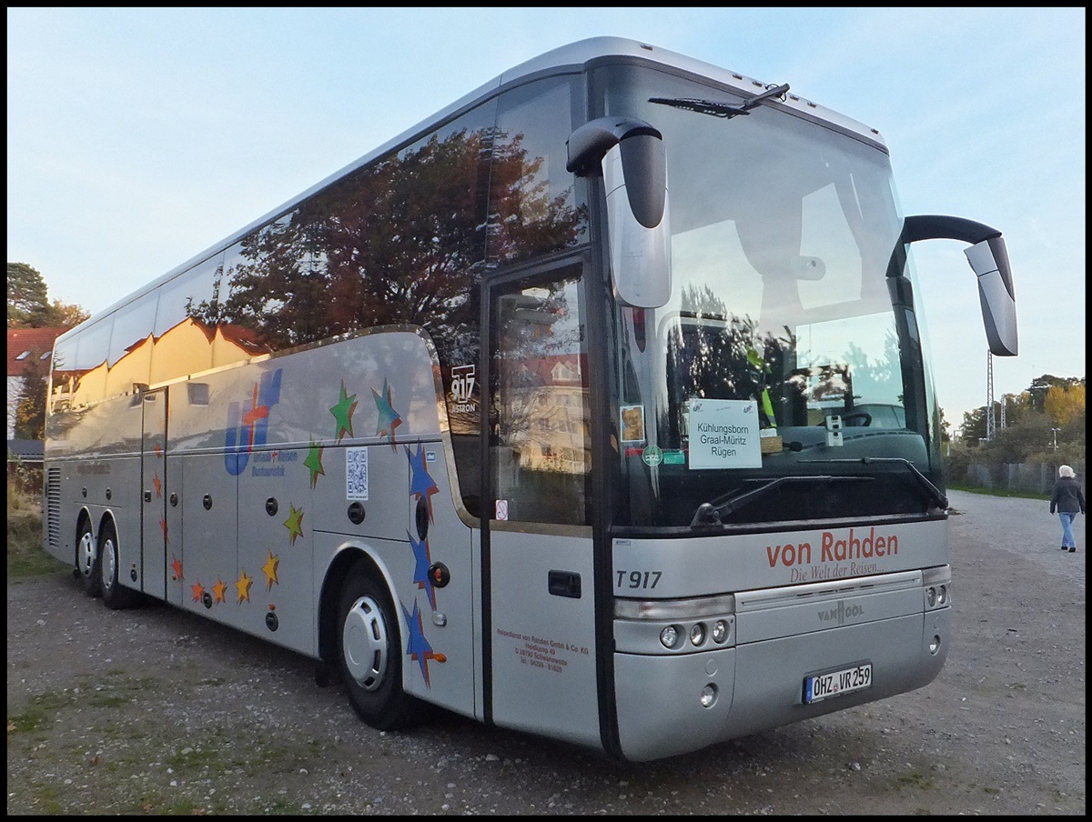 Van Hool T917 von von Rahden aus Deutschland in Binz am 22.10.2013