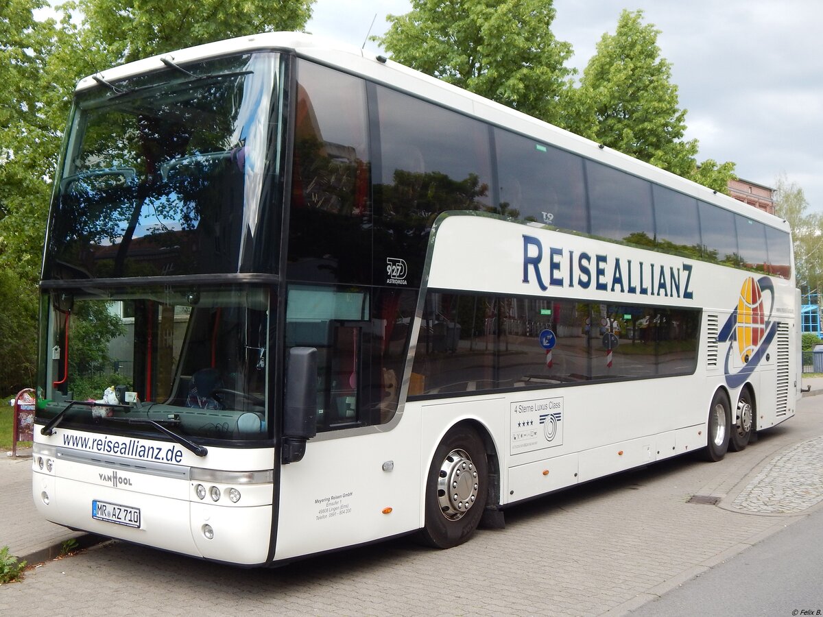 Van Hool TD927 von Meyering-Reisen aus Deutschland in Neubrandenburg am 29.05.2019