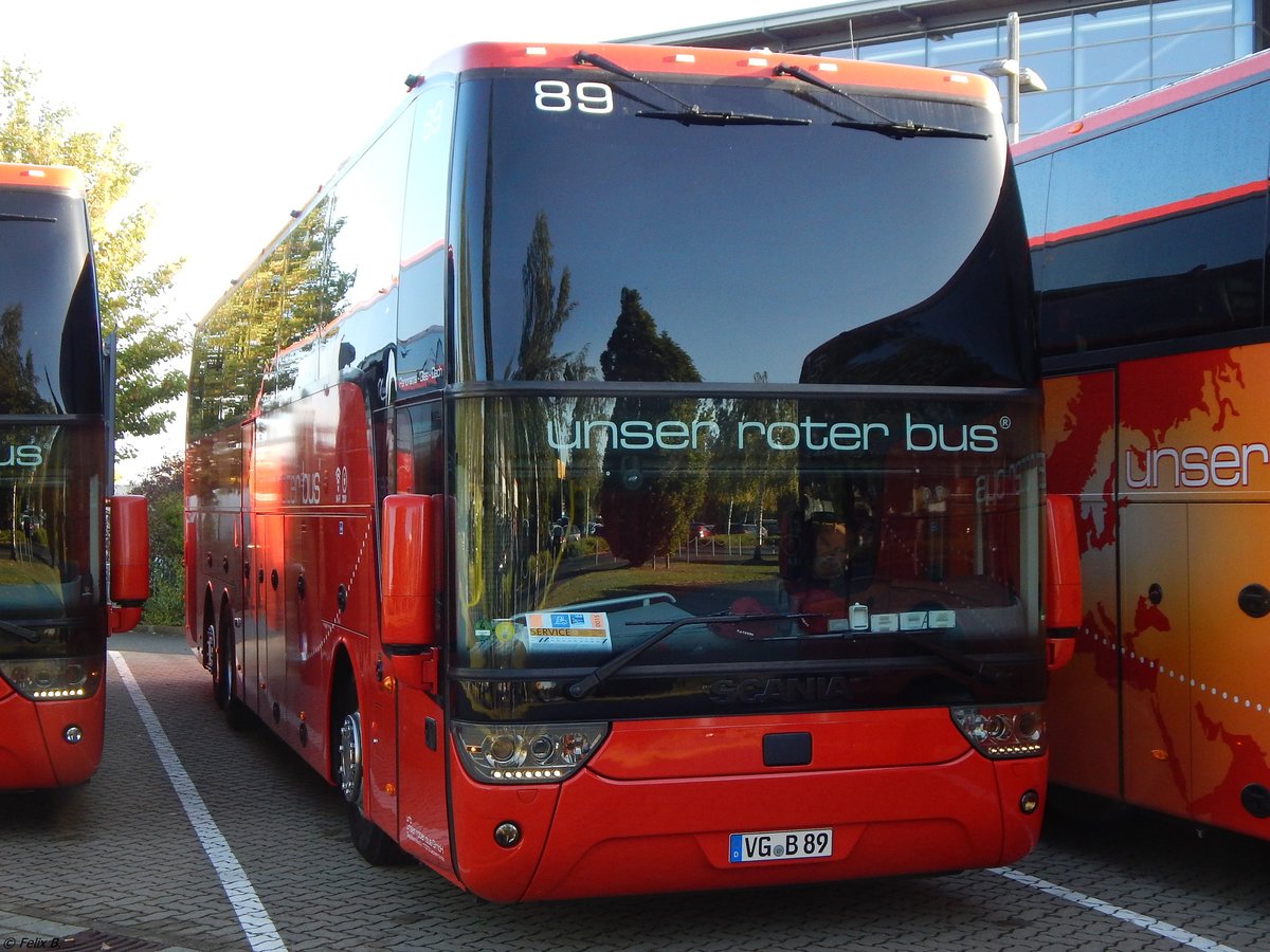 Van Hool TX17 von URB aus Deutschland in Hannover am 24.09.2018