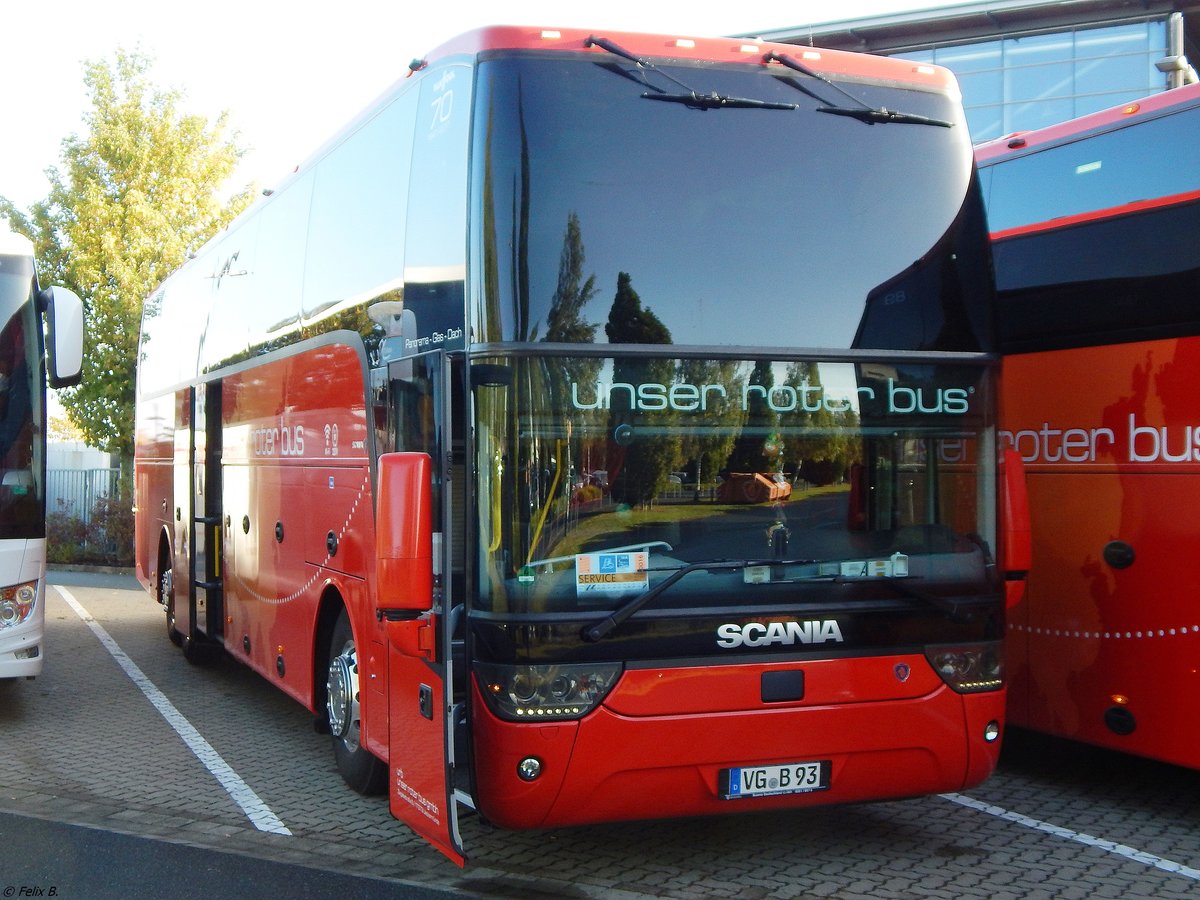 Van Hool TX17 von URB aus Deutschland in Hannover am 24.09.2018