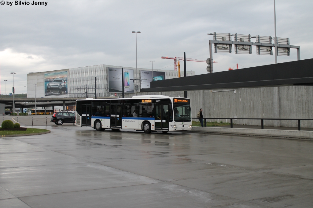 VBG/ATE Bus AG Nr. 53 (Mercedes CitaroII O530) am 25.4.2015 beim Flughafen Zürich. 
