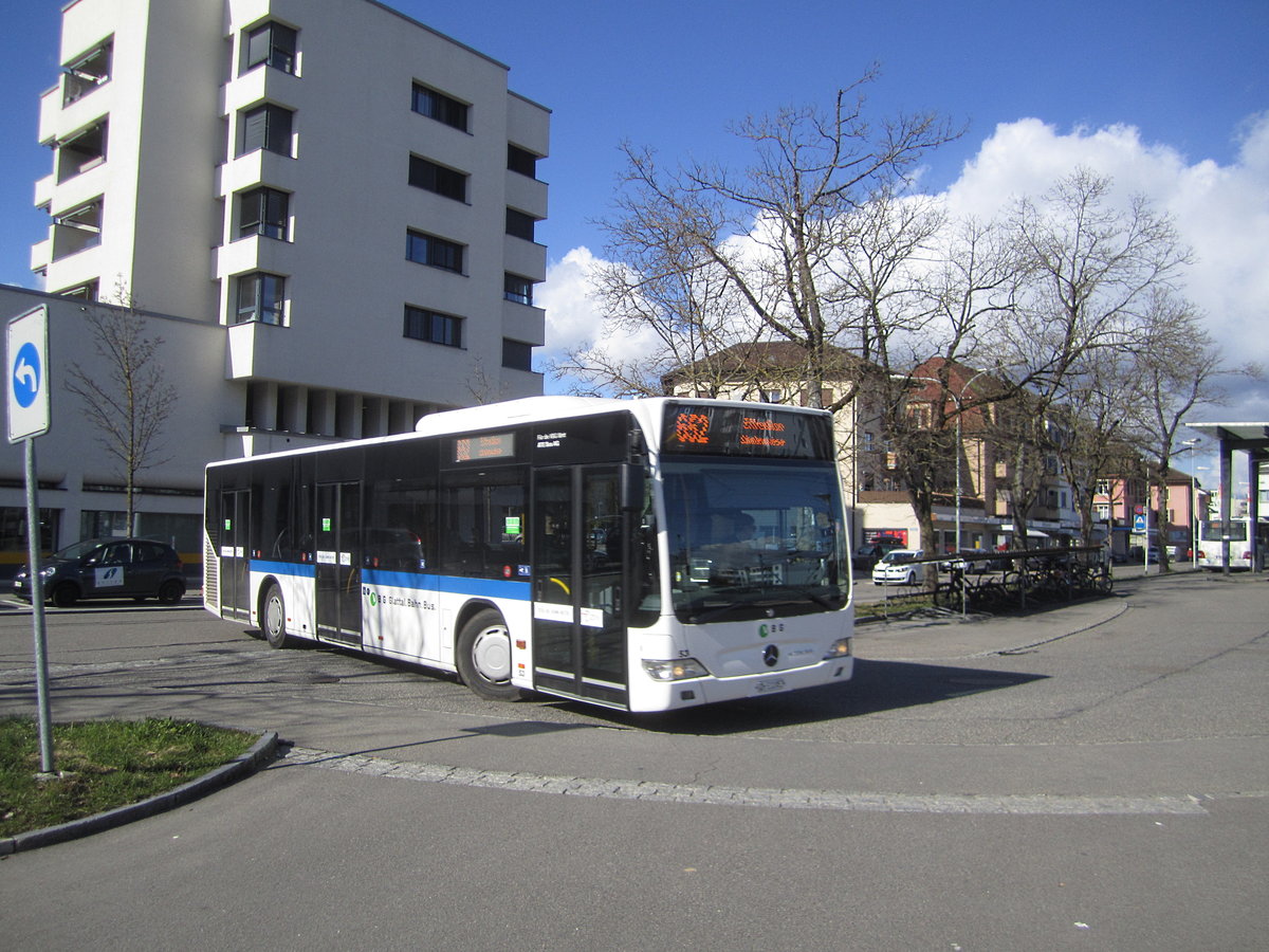VBG/ATE Bus AG Nr. 53 (Mercedes Citaro Facelift O530) am 3.3.2020 beim Bhf. Effretikon