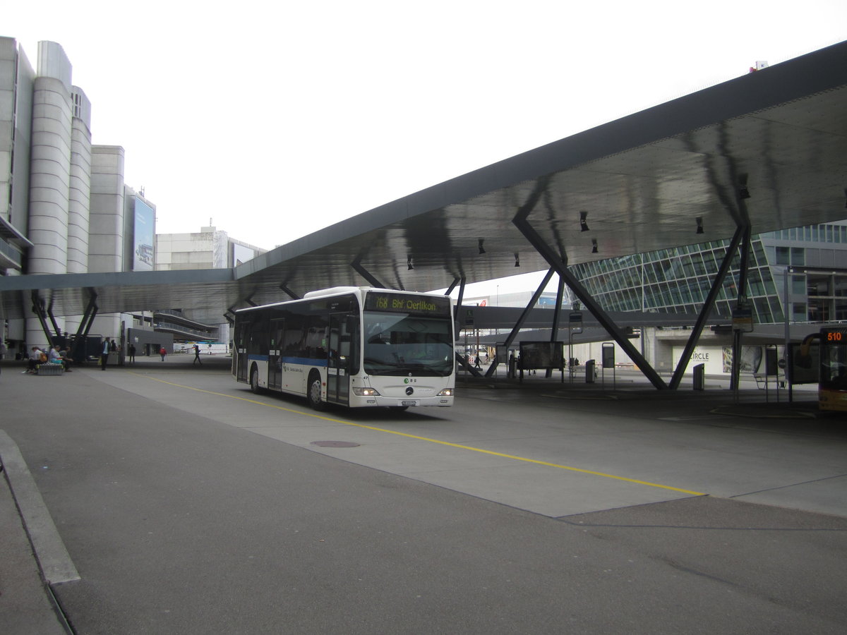 vbg/Eurobus Nr. 47, ex. Ryffel Nr. 68 (Mercedes Citaro Facelift O530) am 18.5.2019 beim Flughafen Zürich