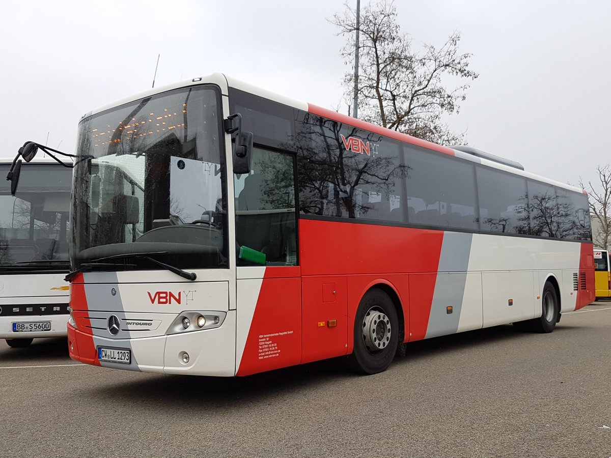 VBN Nagold (Rexer Gruppe) ~ Mercedes Benz O560 Intouro ~ April 2019 Sindelfingen Mercedes Benz Werk