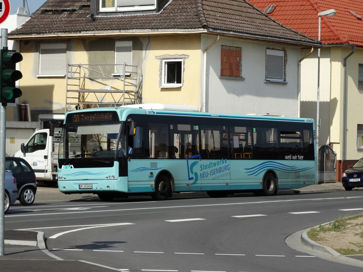 VDL Berkhof Ambassador 200 der Stadtwerke Neu-Isenburg auf der Linie 51 am 19.07.14