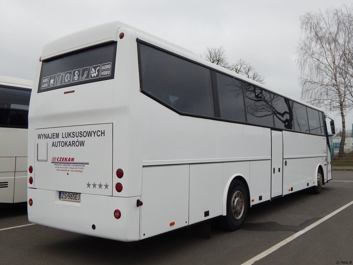 VDL Bova Futura von Czekan aus Polen in Neubrandenburg am 15.12.2018