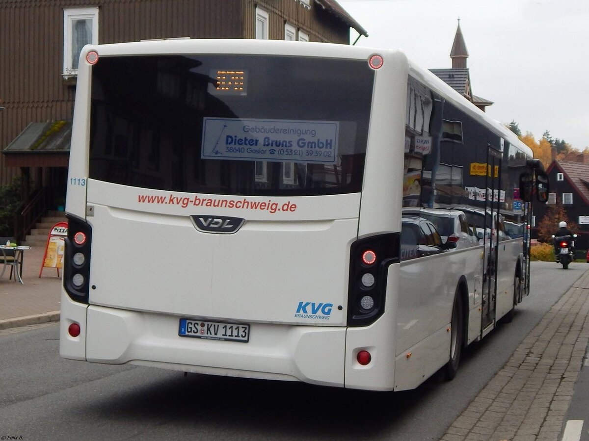 VDL Citea der KVG Braunschweig in Braunlage im Jahr 2015. 