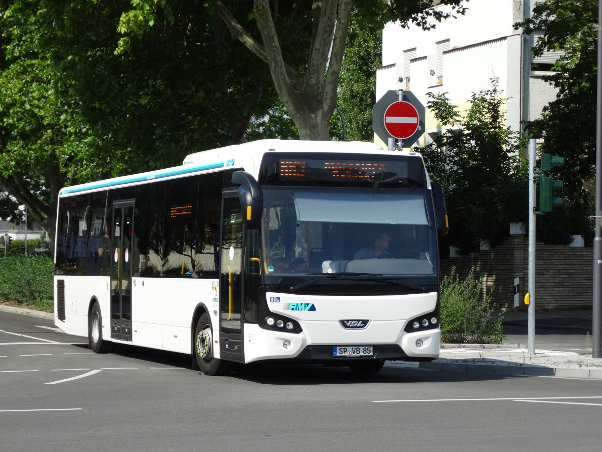 VDL Citea von VIABus aus Speyer am 19.07.14 in Neu-Isenburg 