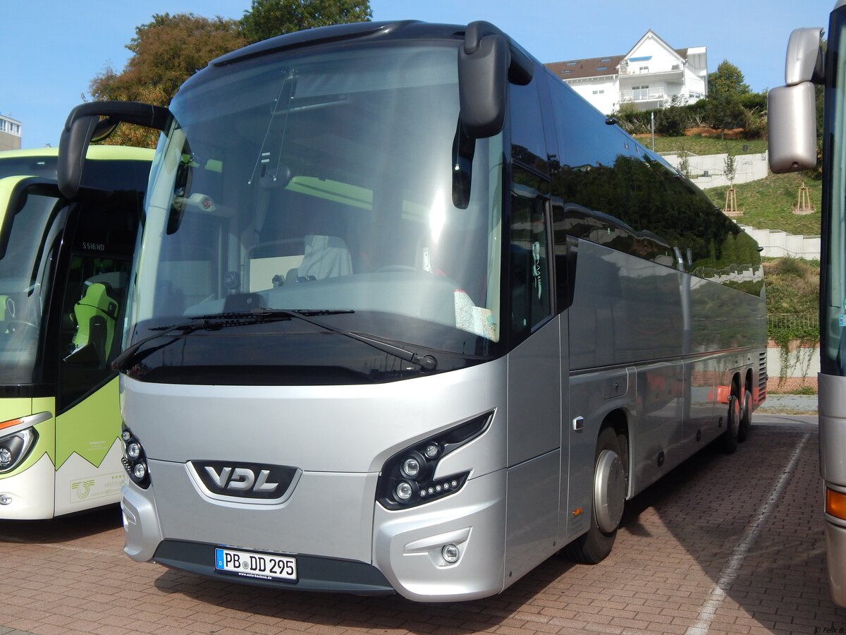 VDL Futura von Auto-Bachem aus Deutschland im Stadthafen Sassnitz am 07.09.2019