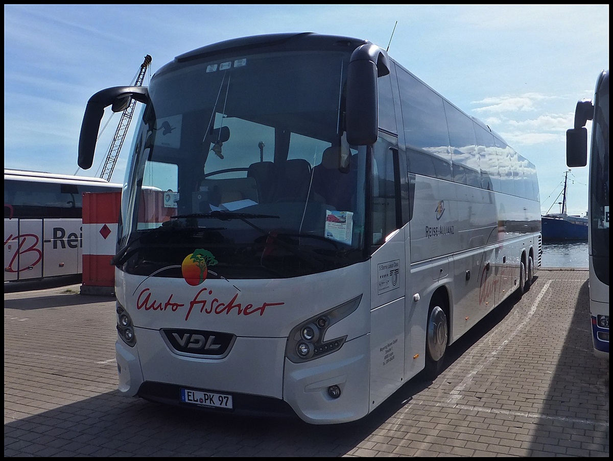 VDL Futura von Auto-Fischer/Meyering aus Deutschland im Stadthafen Sassnitz am 24.08.2013