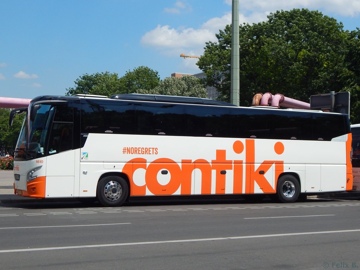 VDL Futura von Contiki aus den Niederlanden in Berlin am 08.06.2016