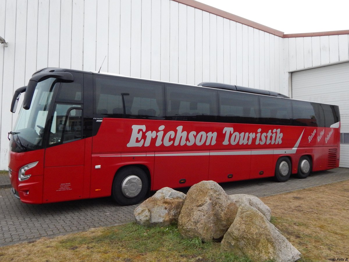 VDL Futura von Erichson Touristik aus Deutschland in Waren am 18.02.2018