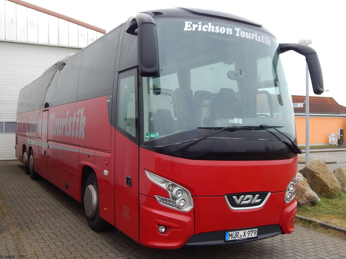 VDL Futura von Erichson Touristik aus Deutschland in Waren am 18.02.2018