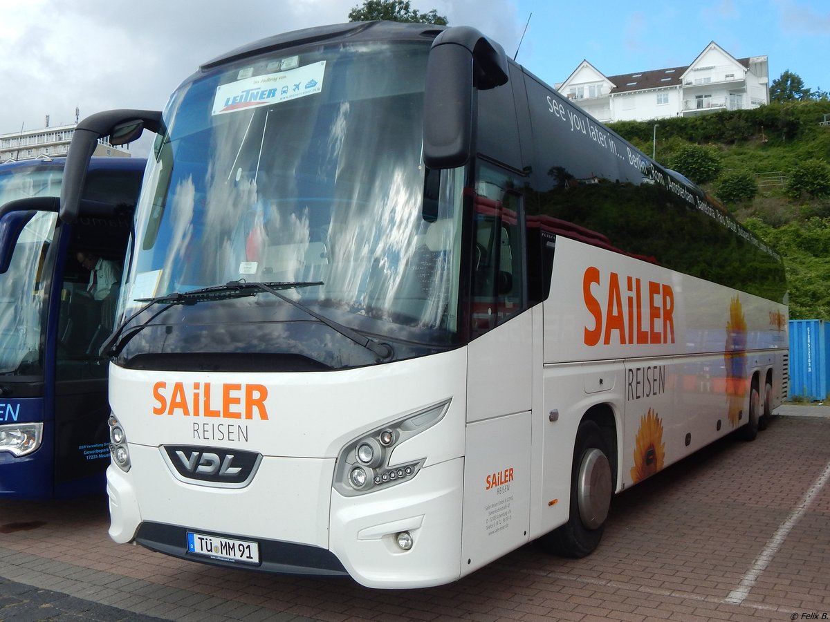 VDL Futura von Sailer Reisen aus Deutschland im Stadthafen Sassnitz am 23.08.2017