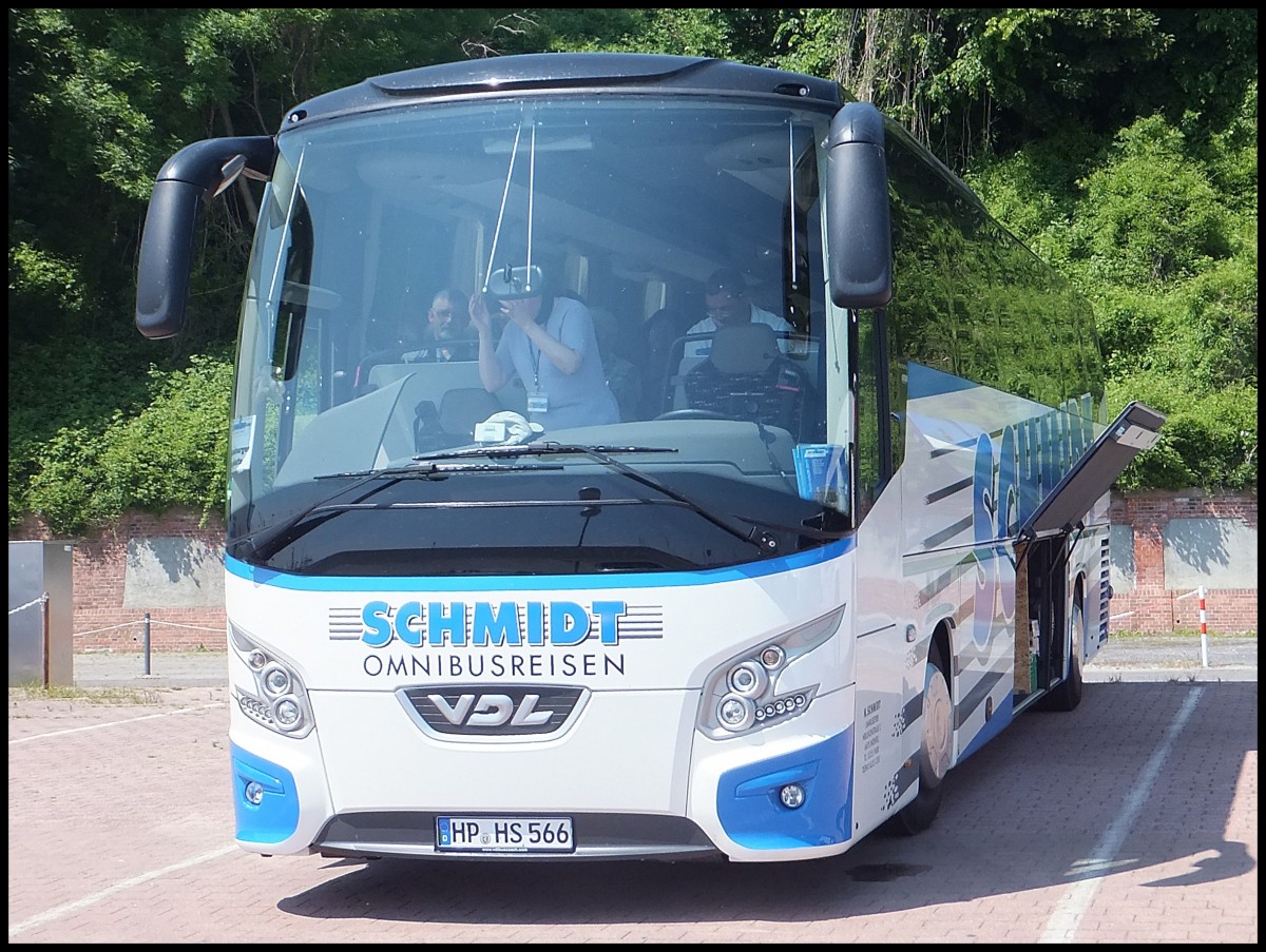 VDL Futura von Schmidt aus Deutschland im Stadthafen Sassnitz am 08.06.2013