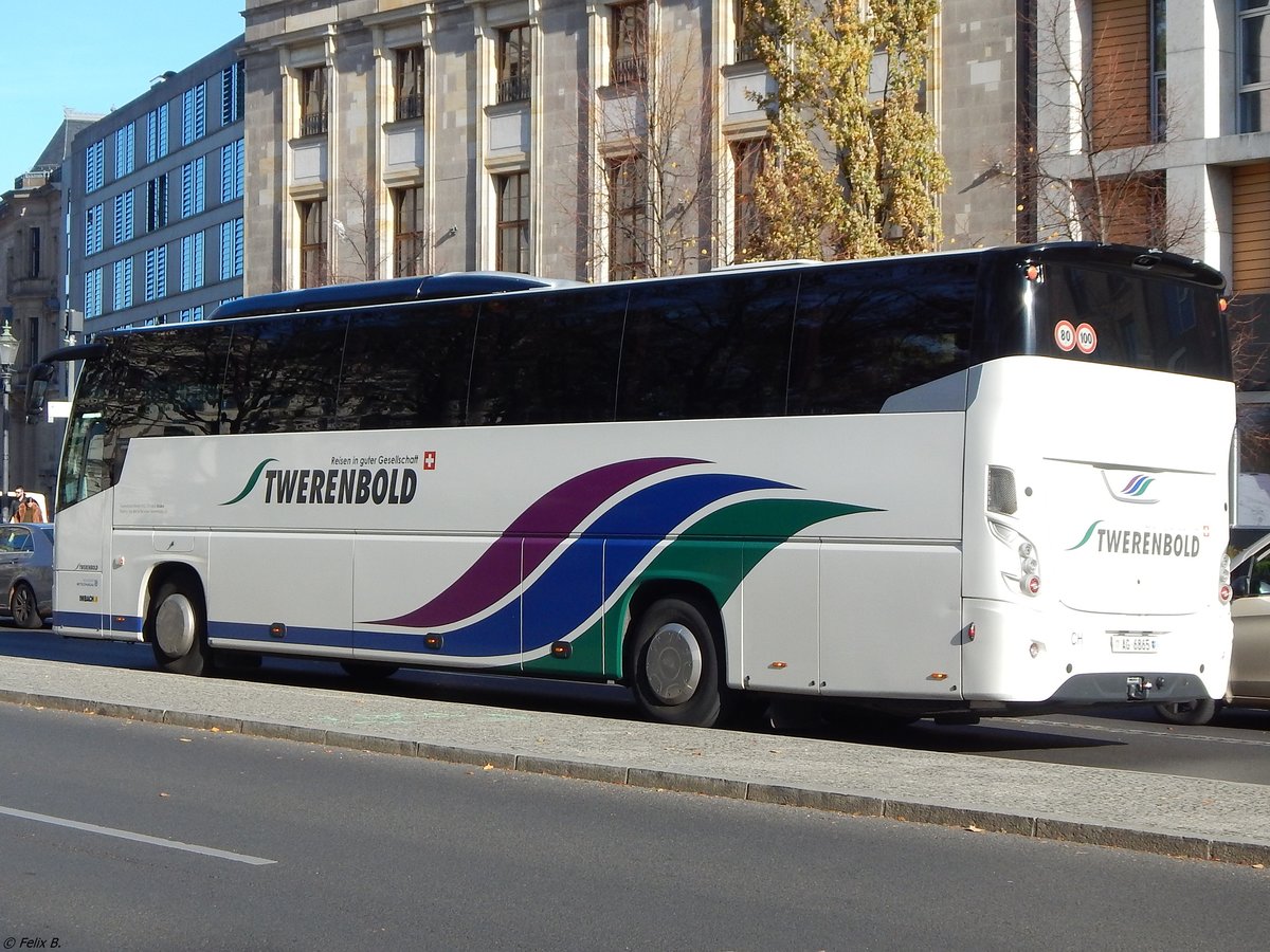 VDL Futura von Twerenbold aus der Schweiz in Berlin am 31.10.2018