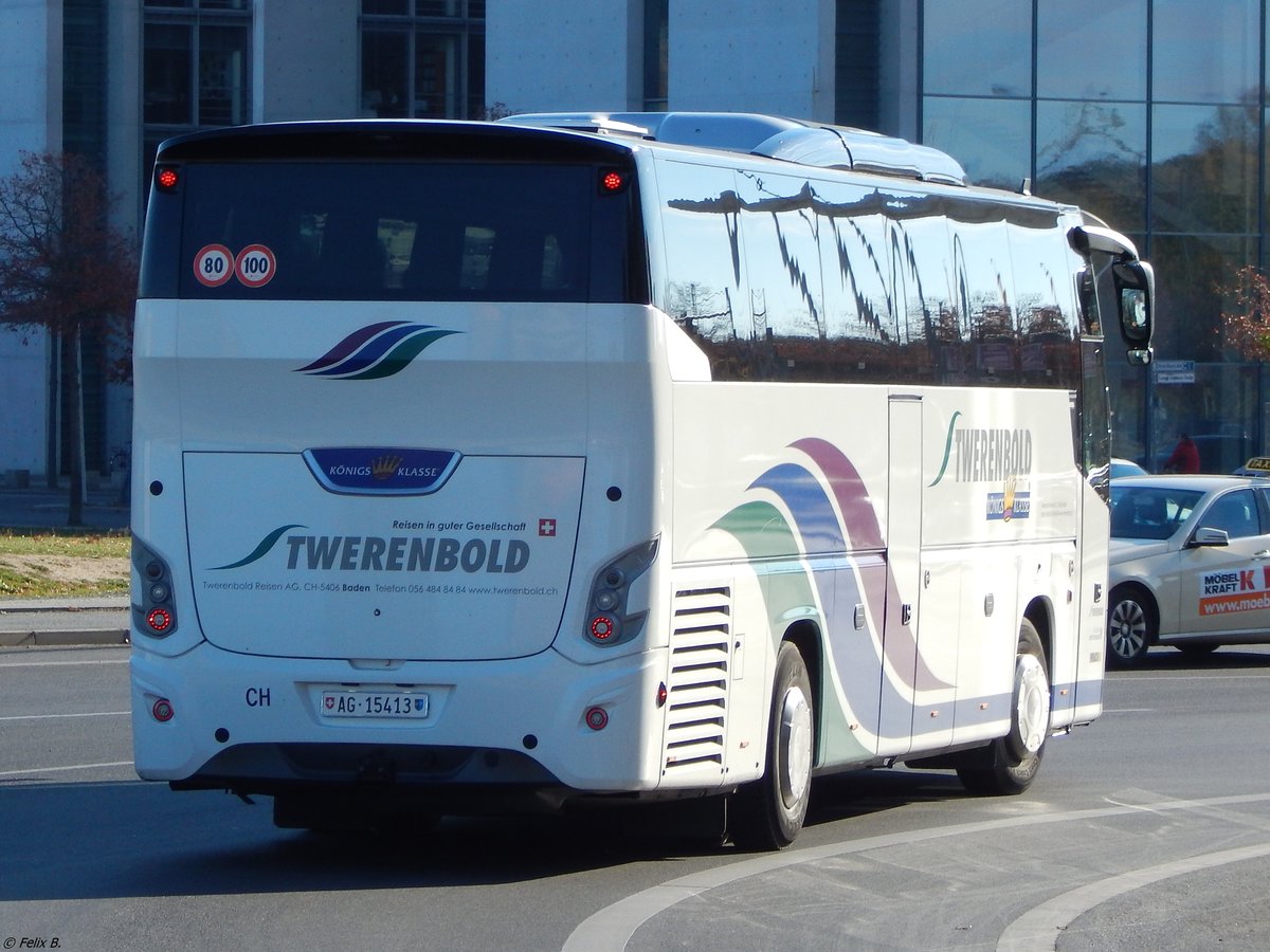 VDL Futura von Twerenbold aus der Schweiz in Berlin am 31.10.2018